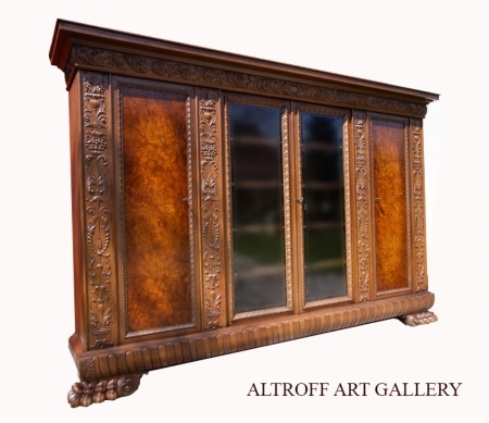 Neorenesansowa biblioteka dębowa z 1920 roku