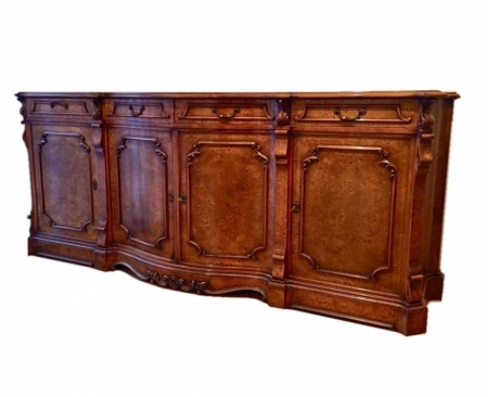 Bufet stylizowany ok 1950 rok, czeczota orzecha 